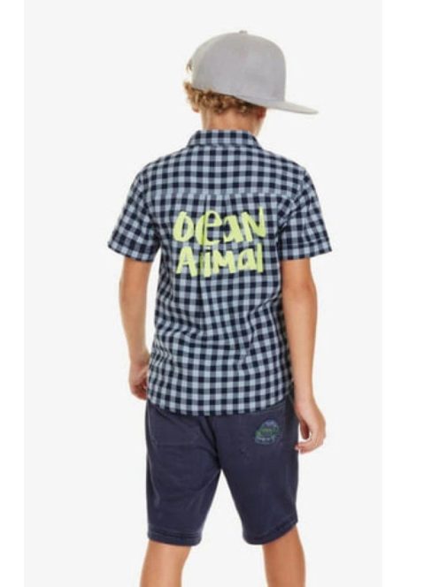 Desigual Radish kék kockás fiú ing