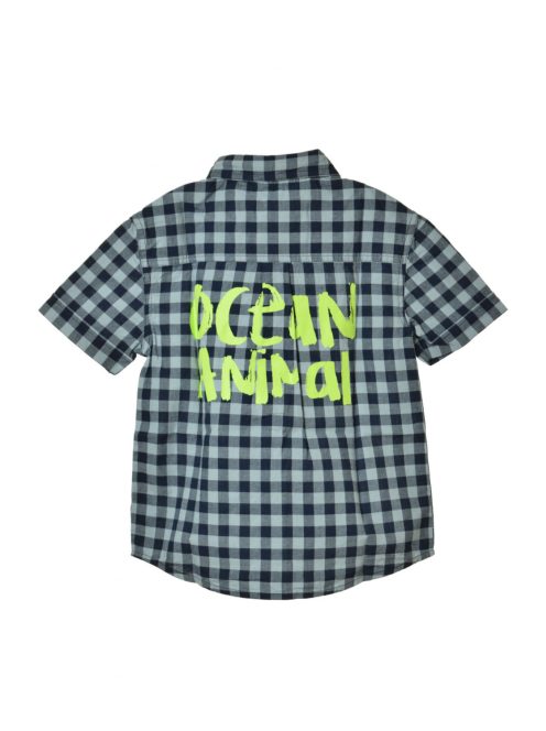Desigual Radish kék kockás fiú ing