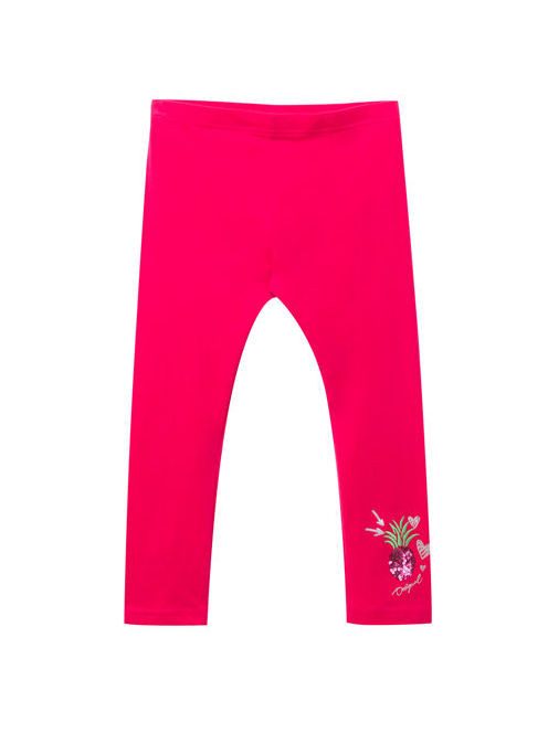 Desigual Cross pink lány leggings – L