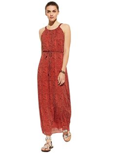 Comma narancssárga női maxi ruha – 34