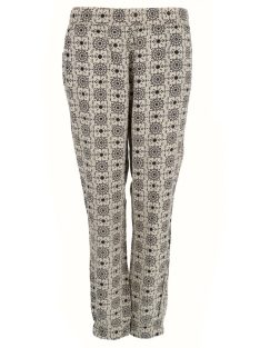 Q/S drapp, mintás női nadrág – 38