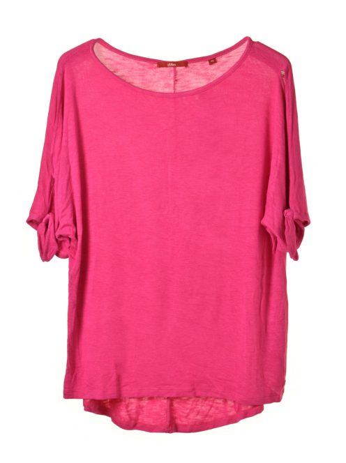 s. Oliver rózsaszín, kötött női póló – 42