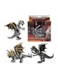 War Dragon fém sárkány figurák – 13 cm