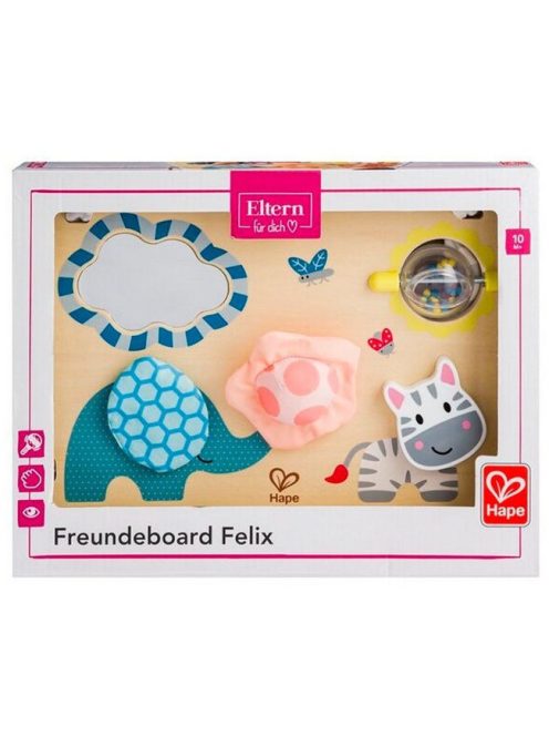 Hape készségfejlesztő játék tábla kicsiknek – 29x22 cm