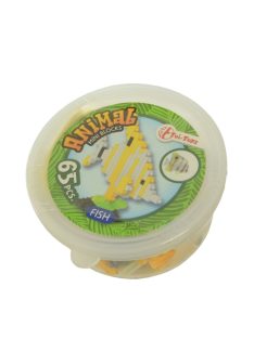   Animal mini blocks állatos építő játékok – hal, 65 db
