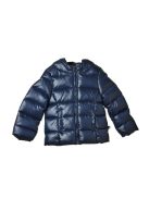 Benetton sötétkék lány téli kabát – 100 cm