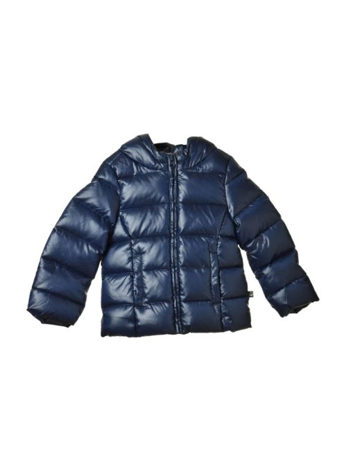 Benetton sötétkék lány téli kabát – 100 cm
