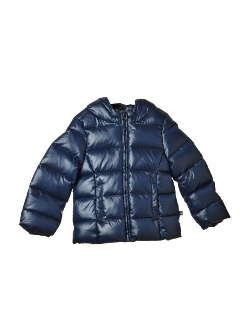 Benetton sötétkék lány téli kabát – 100 cm