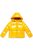 Benetton sárga lány téli kabát – 120 cm