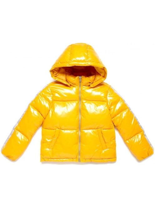 Benetton sárga lány téli kabát – 120 cm