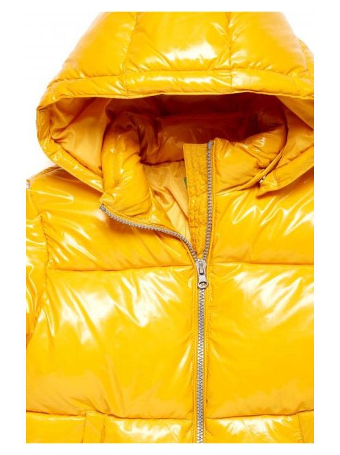 Benetton sárga lány téli kabát – 120 cm