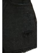 Sisley fekete, rojtos lány rövidnadrág – 170 cm