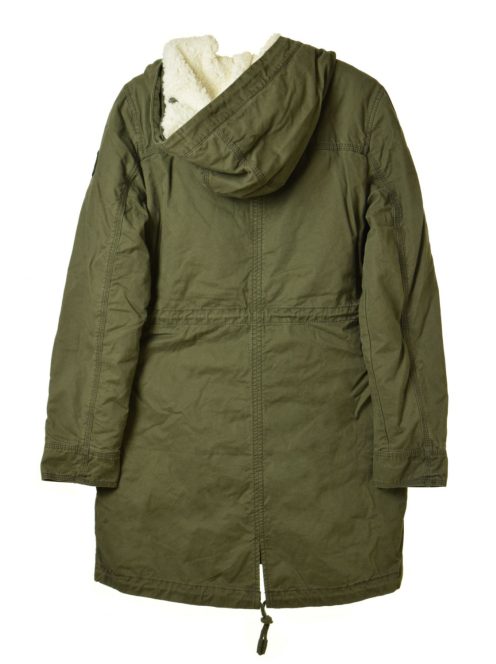 Q/S khaki, 2 az 1-ben női kabát – XS