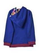 Rosalita kék, baglyos lány pulóver – 104 cm