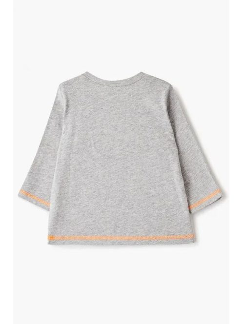Benetton szürke, szörnyes fiú póló – 56 cm