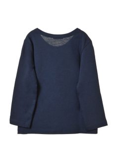 Benetton sötétkék, hosszú ujjú lány póló – 82 cm
