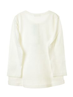 Benetton fehér, macskás lány póló – 82 cm
