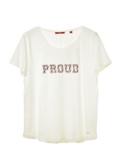 s. Oliver Feminist fehér női póló – 42