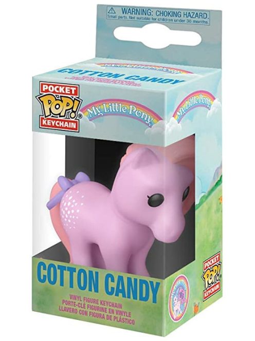 Funko Pop! Én kicsi pónim figurás kulcstartó - Cotton Candy