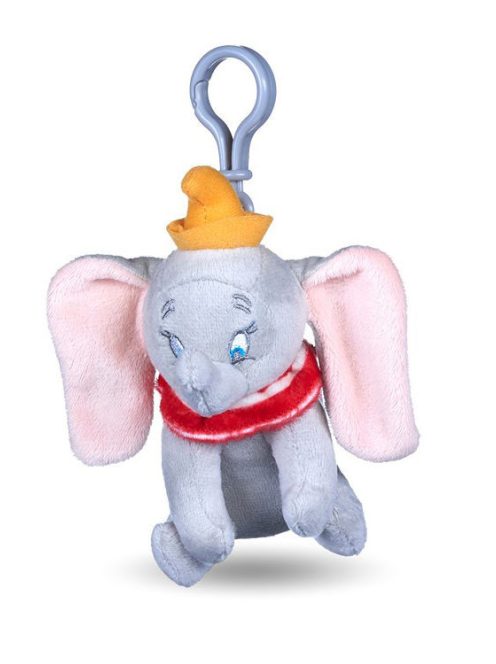 Disney Dumbo bagclip plüss – 13 cm, szürke