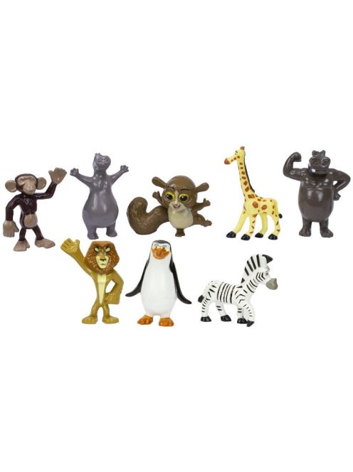 Madagaszkár 2 meglepetés állat figurák – 3-4 cm
