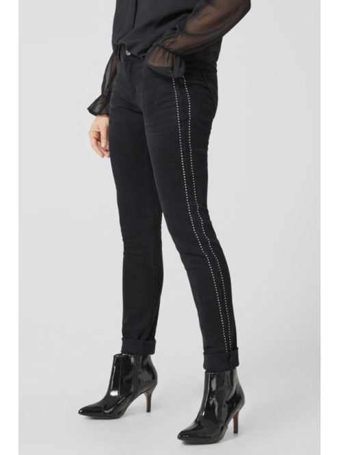 s. Oliver fekete, super skinny női farmernadrág – 38/30