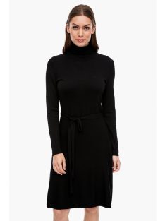 Black Label fekete kötött női ruha – 46