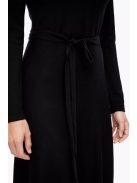 Black Label fekete kötött női ruha – 46