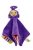 Teletubbies lila Tinky Winky szundikendő – 27 cm