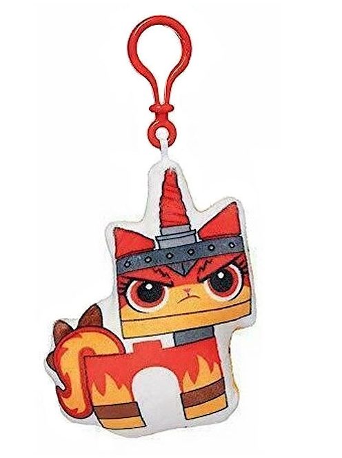 A Lego kaland Angry Kitty bagclip plüss – 12 cm