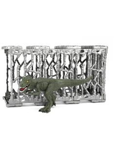   World of dinosaurs nagy ketreces dinoszaurusz figura – 23 cm, zöld