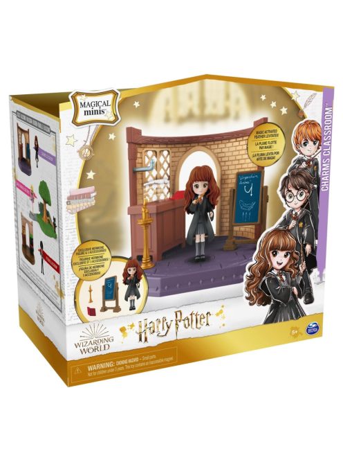 Harry Potter Bűbáj tanterem Hermione figura kiegészítőkkel