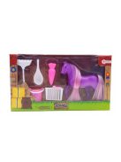 Toi-toys Horses fésülhető ló figura kiegészítőkkel – lila