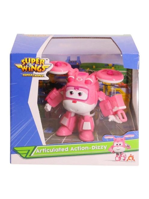 Super Wings Dizzy robot figura – 9 cm