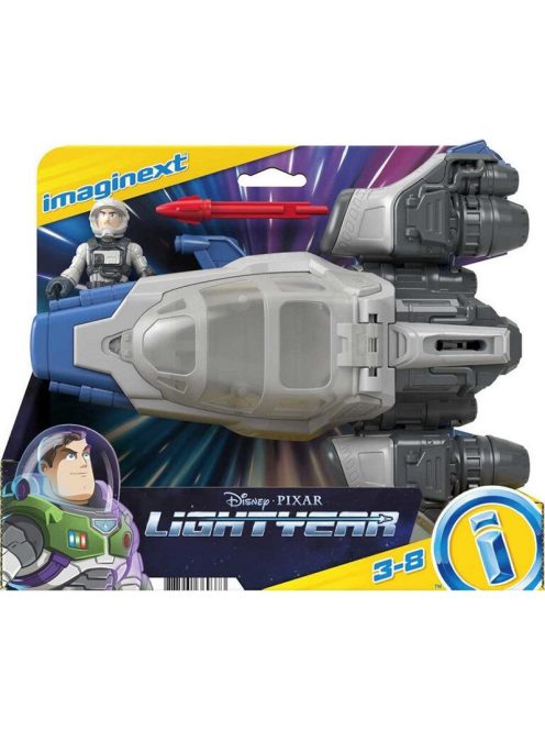 Imaginext Lightyear Hyperspeed Explorer XL-01 űrhajó – 20 cm