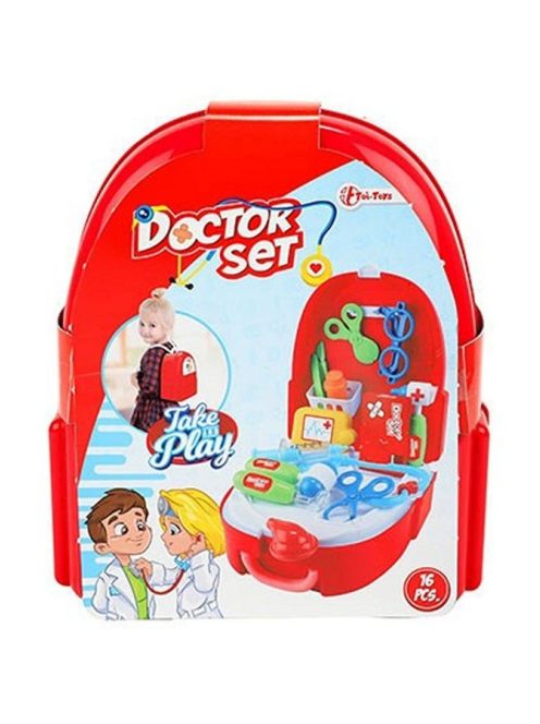 Toi-toys take and play orvosi játék szett – 16 darabos