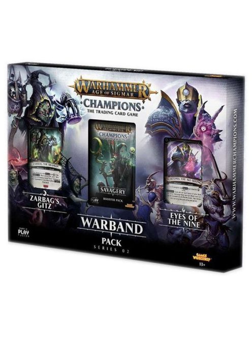 Warhammer Age of Sigmar kártyacsomag díszdobozban – Warband Pack series 2