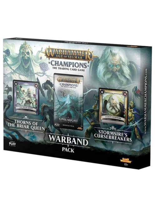 Warhammer Age of Sigmar kártyacsomag díszdobozban – Warband Pack
