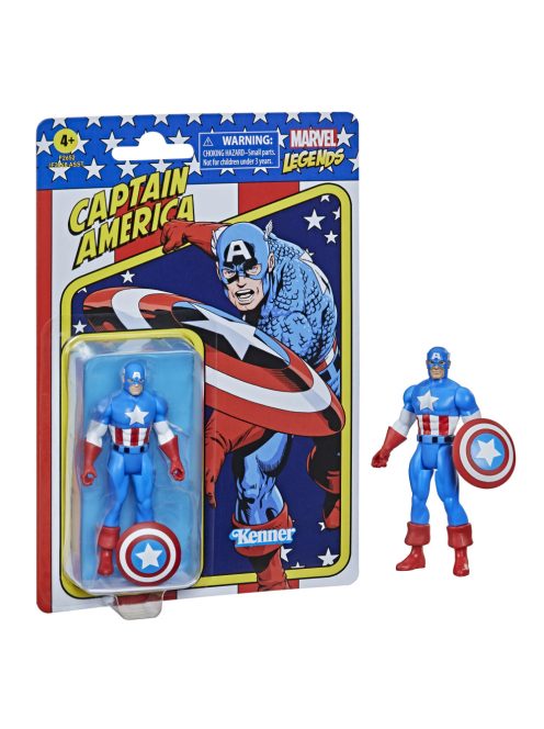 Marvel Legends Amerika kapitány akcióhős figura – 10 cm