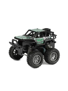   Cars&Trucks visszahúzós monster truck autó – 6 cm, zöld