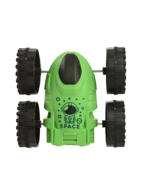 Space átfordítható játék autó – 8 cm, zöld