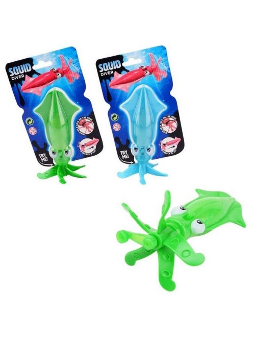 Aqua Fun felhúzós tintahal fürdőjáték – 15 cm