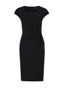 Comma fekete, aszimmetrikus nyakú női ruha – 36