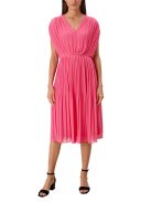 s. Oliver rózsaszín, pliszírozott női ruha – 40