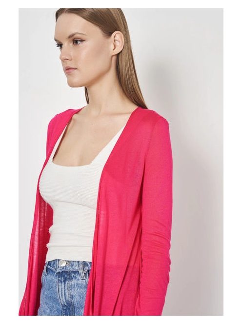 Black Label pink, vékony női kardigán – 38