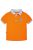 Mayoral narancssárga, ing galléros fiú póló – 80 cm