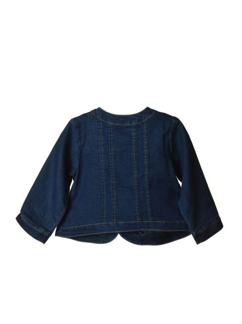 Mayoral kék bébi lány farmerdzseki – 75 cm