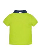 Mayoral zöld, piké bébi fiú ingpóló – 74 cm