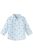 Mayoral kék, kutyás bébi fiú ing – 68 cm