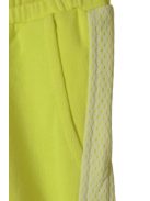 Benetton neonsárga gyerek rövidnadrág – 90 cm